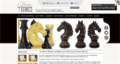 Desktop Screenshot of barondesechecs.com